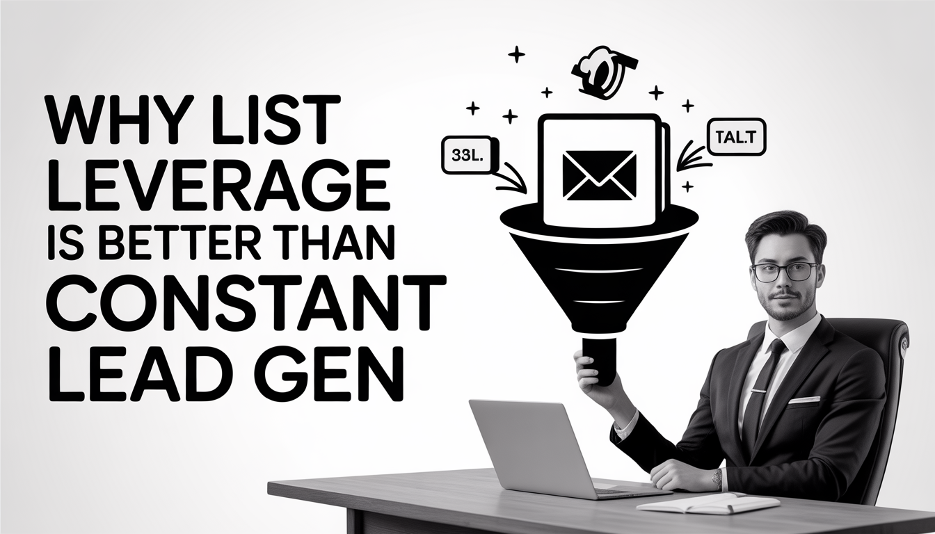 Why List Leverage is Better Than Constant Lead Gen